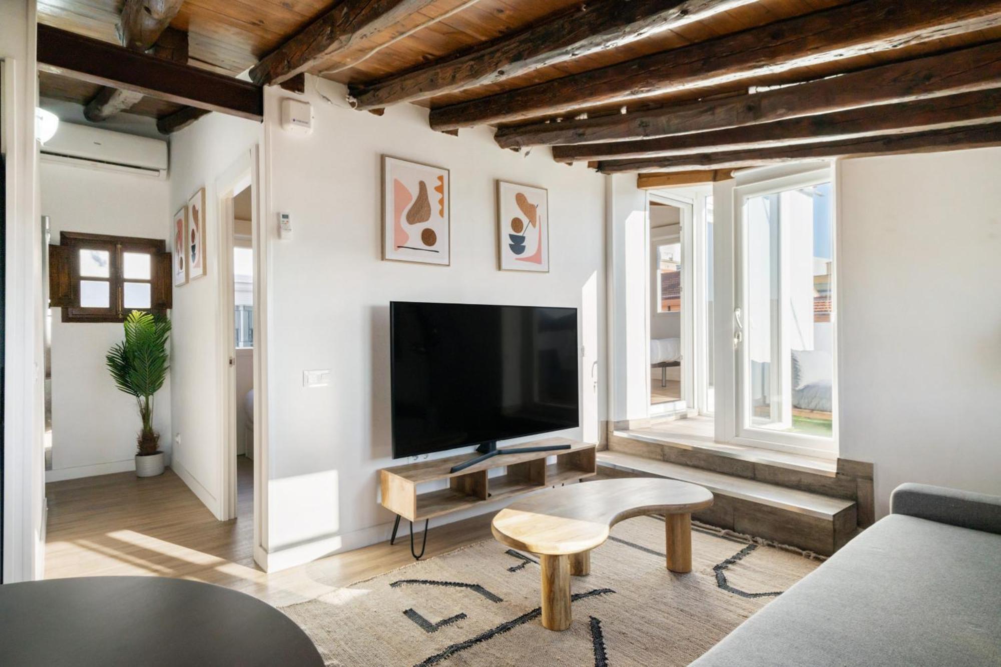 マドリードAtico Con Terraza En Lavapies Alquiler Temporalアパートメント エクステリア 写真